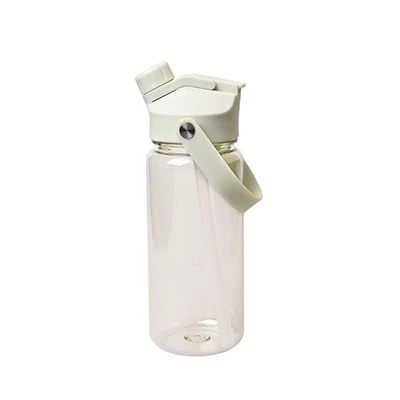 Plastic Sport Drinking Bottle With Multifunctional Two Kinds Of Lid