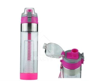 Amazon Hot Sælg 700ml Plastic Infuser Drikkeflaske Ny Top